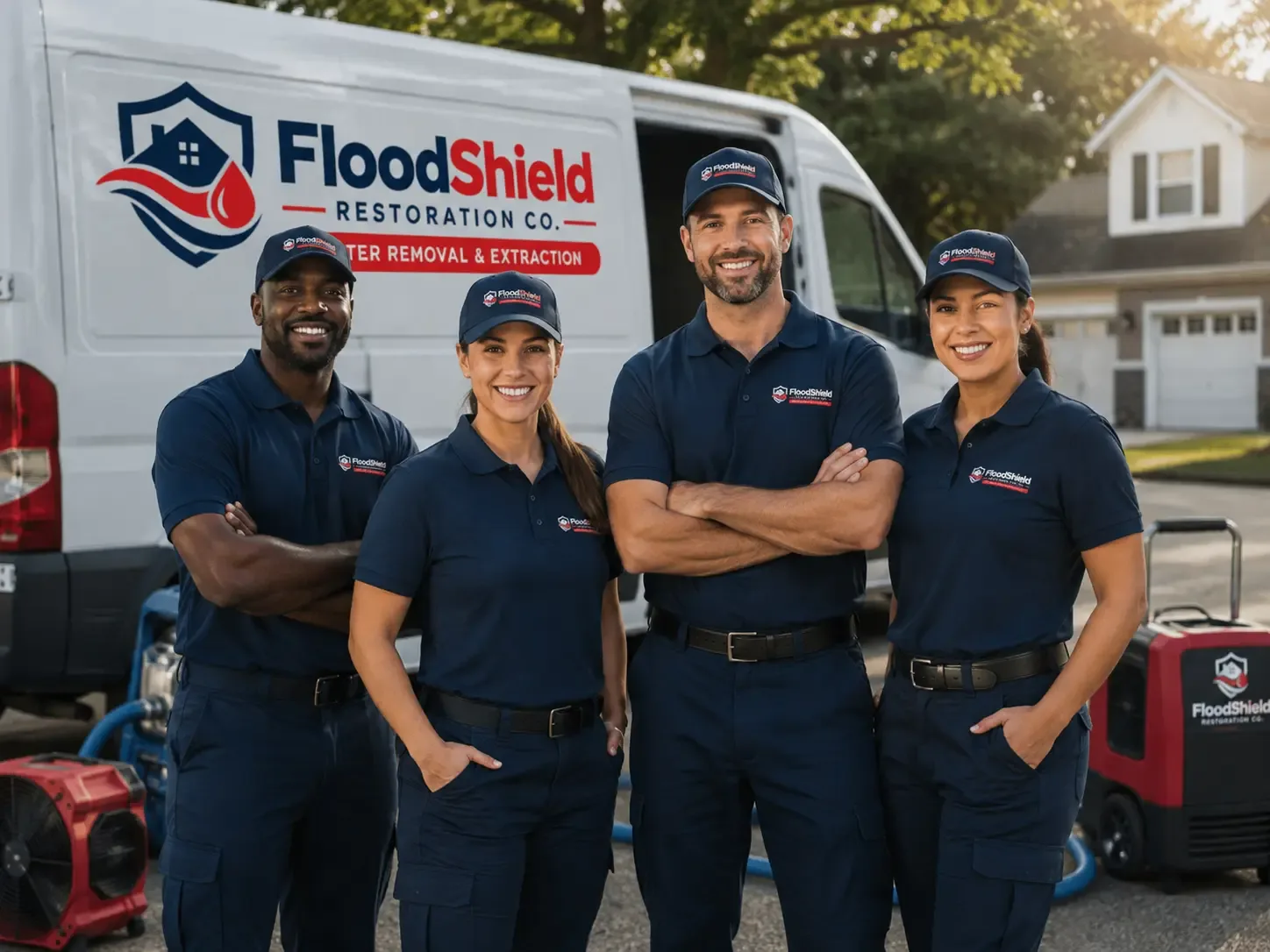 Flood Damage Restoration company in Oregon House, CA